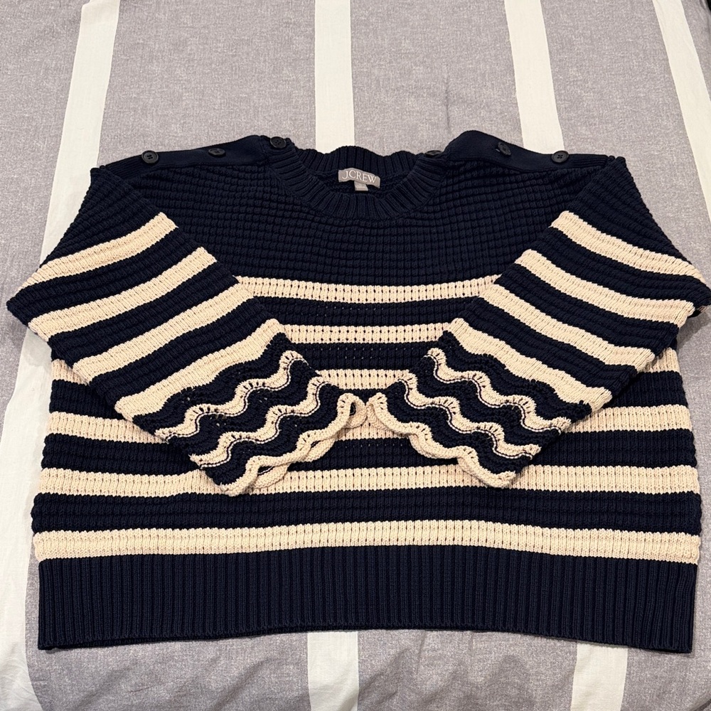 J.Crew cotton sweater XL